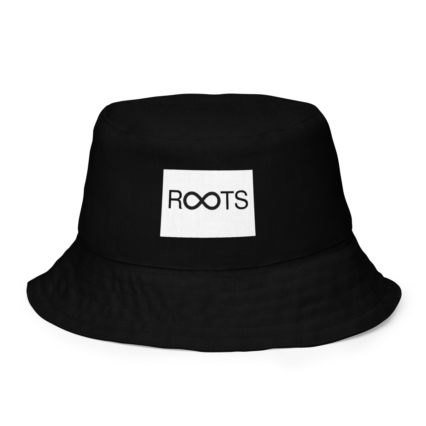 Pink Palm Leaves Reversible bucket hat