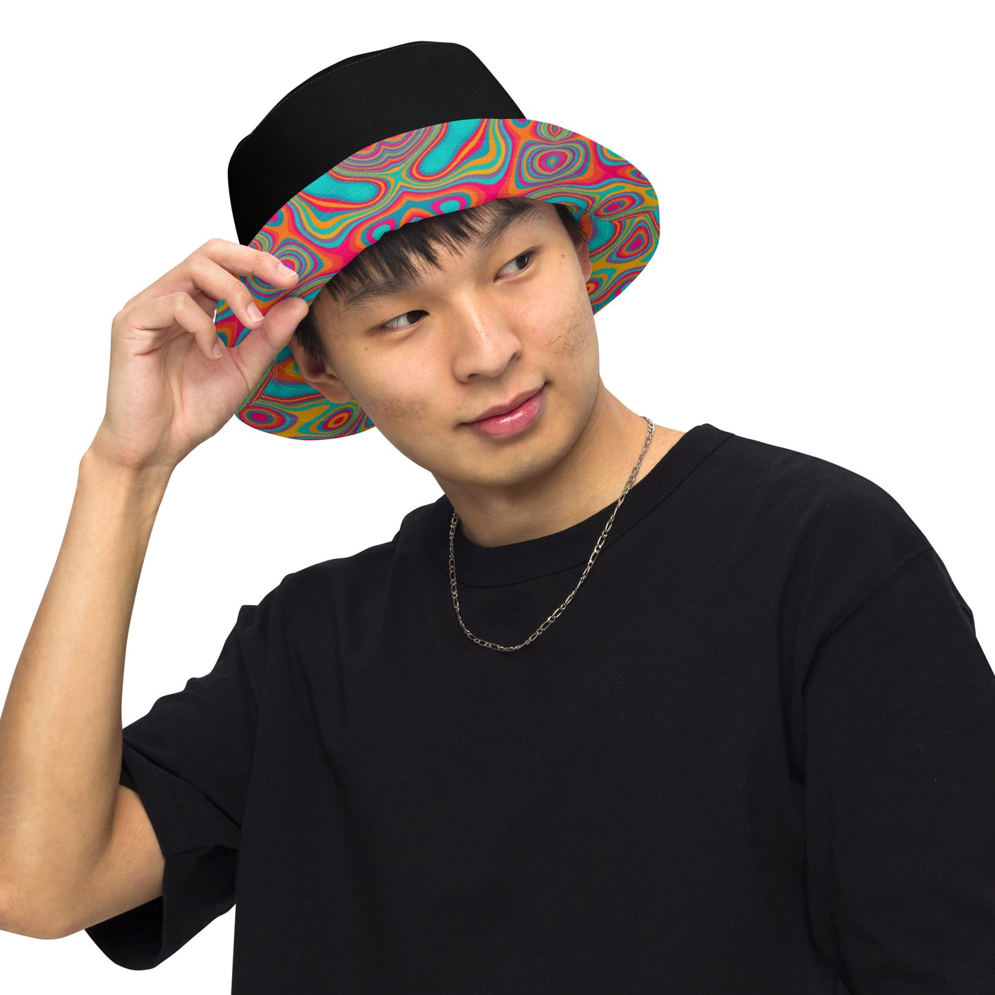Wavy Roots bucket hat