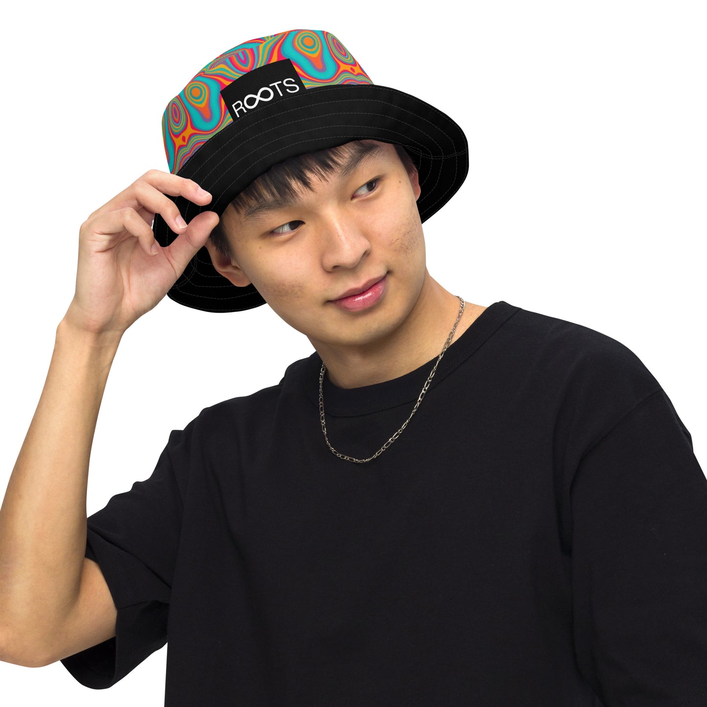 Wavy Roots bucket hat