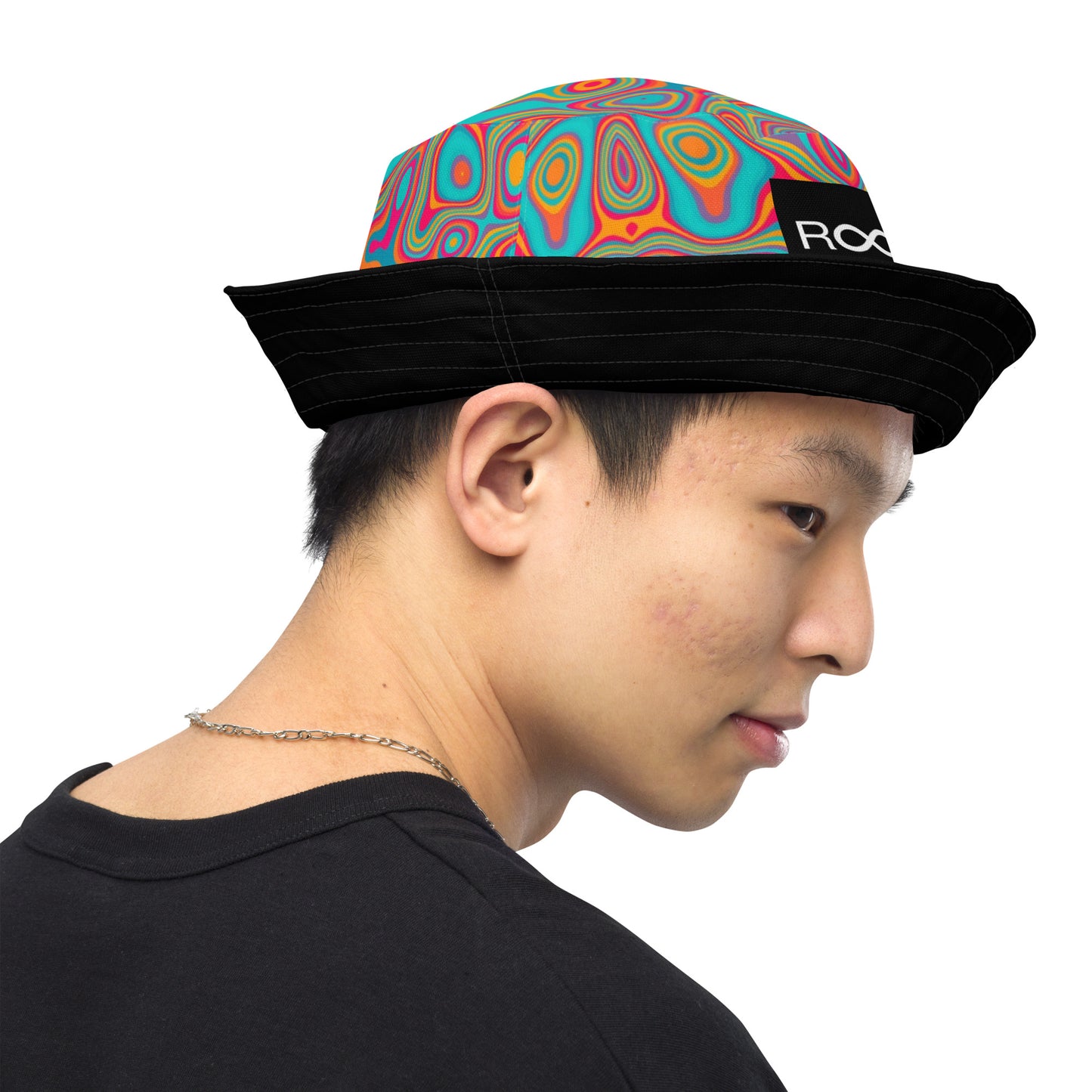 Wavy Roots bucket hat
