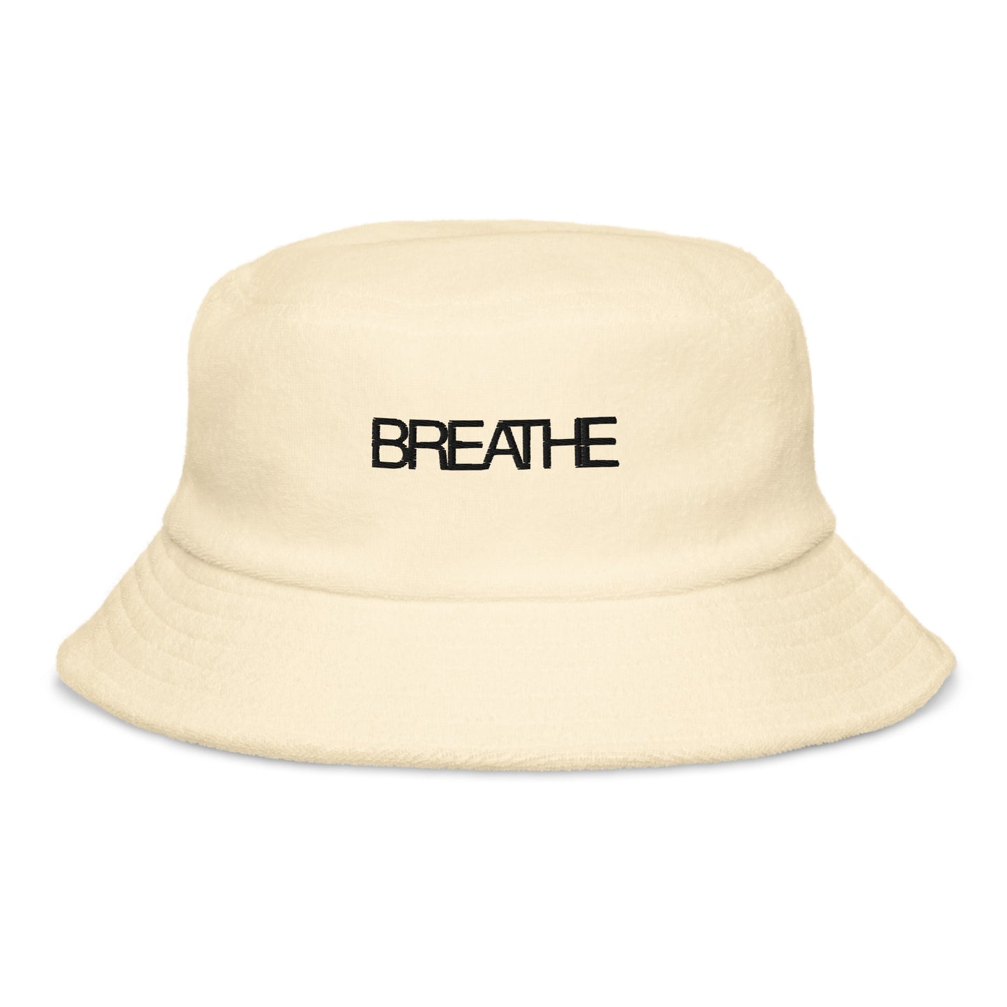 Remember to Breatheterry cloth bucket hat