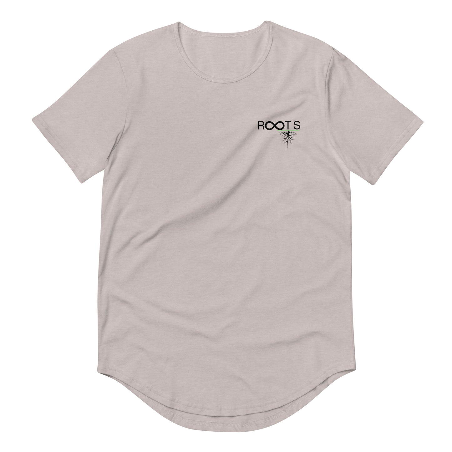Tree Roots Men's Curved Hem T-Shirt