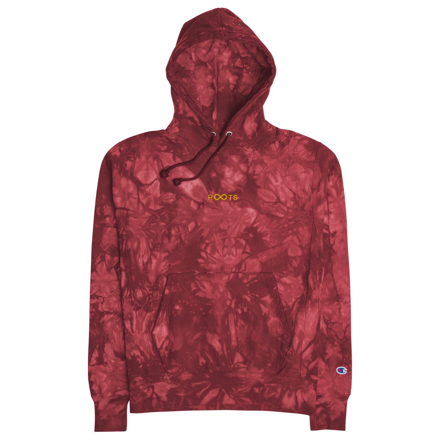 Gold Roots Are Forever Unisex Champion tie-dye hoodie
