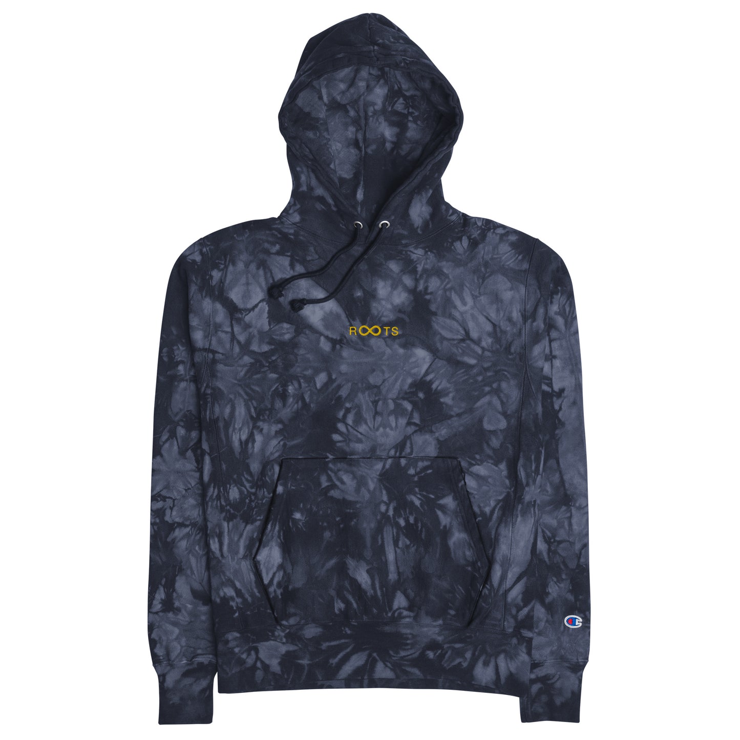 Gold Roots Are Forever Unisex Champion tie-dye hoodie