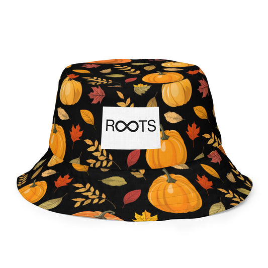 Pumpkin Patch Reversible bucket hat