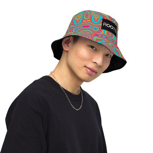 Wavy Roots bucket hat