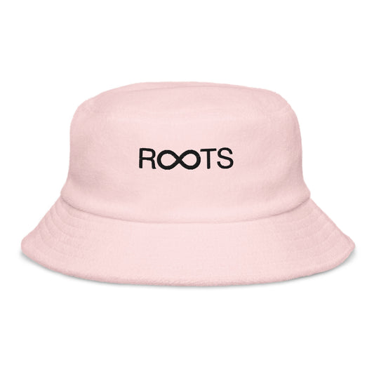 Roots Are Forever terry cloth bucket hat