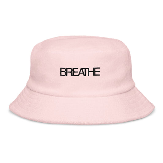 Remember to Breatheterry cloth bucket hat