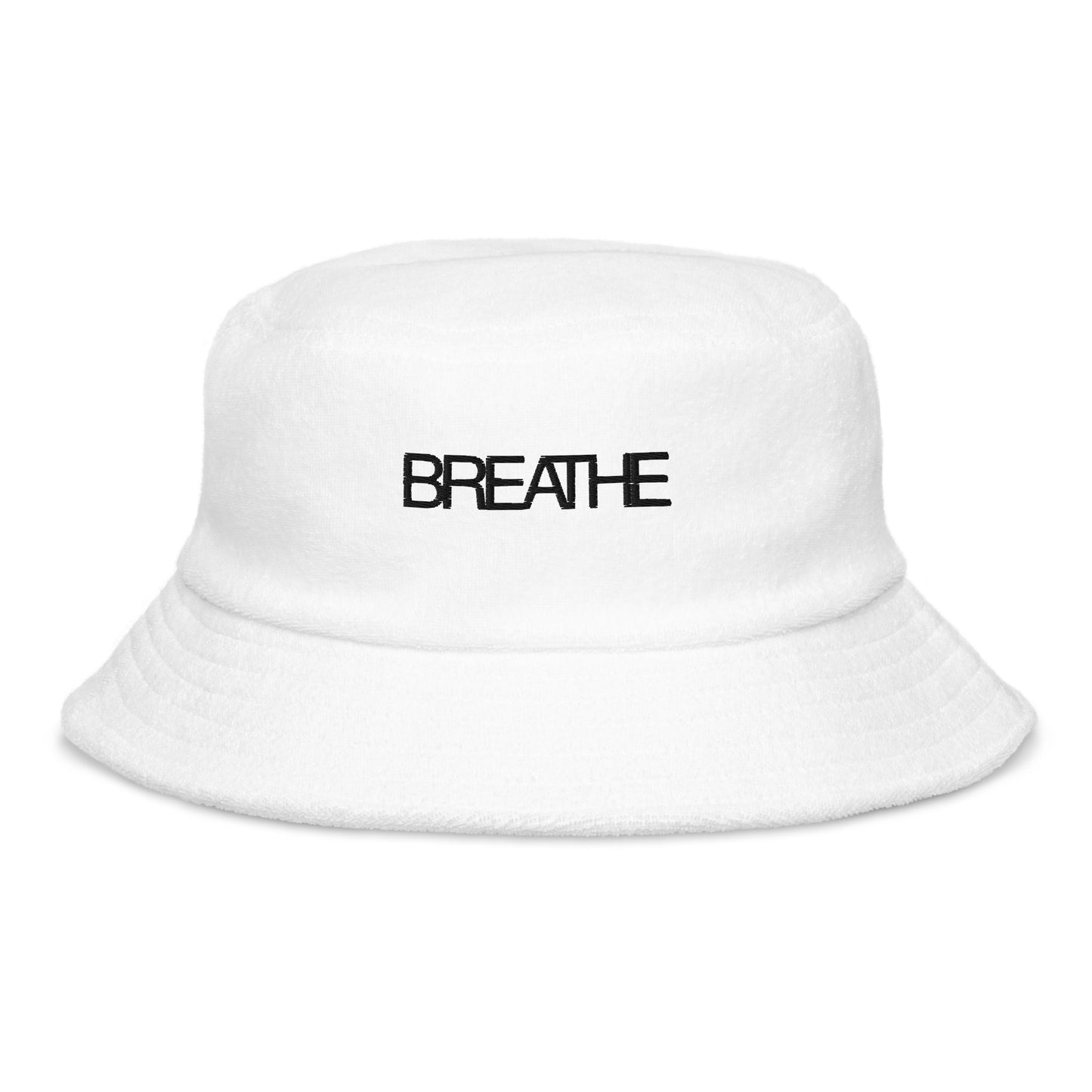 Remember to Breatheterry cloth bucket hat