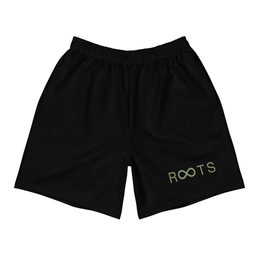 Roots Are Forever Olive Men's Recycled Athletic Shorts