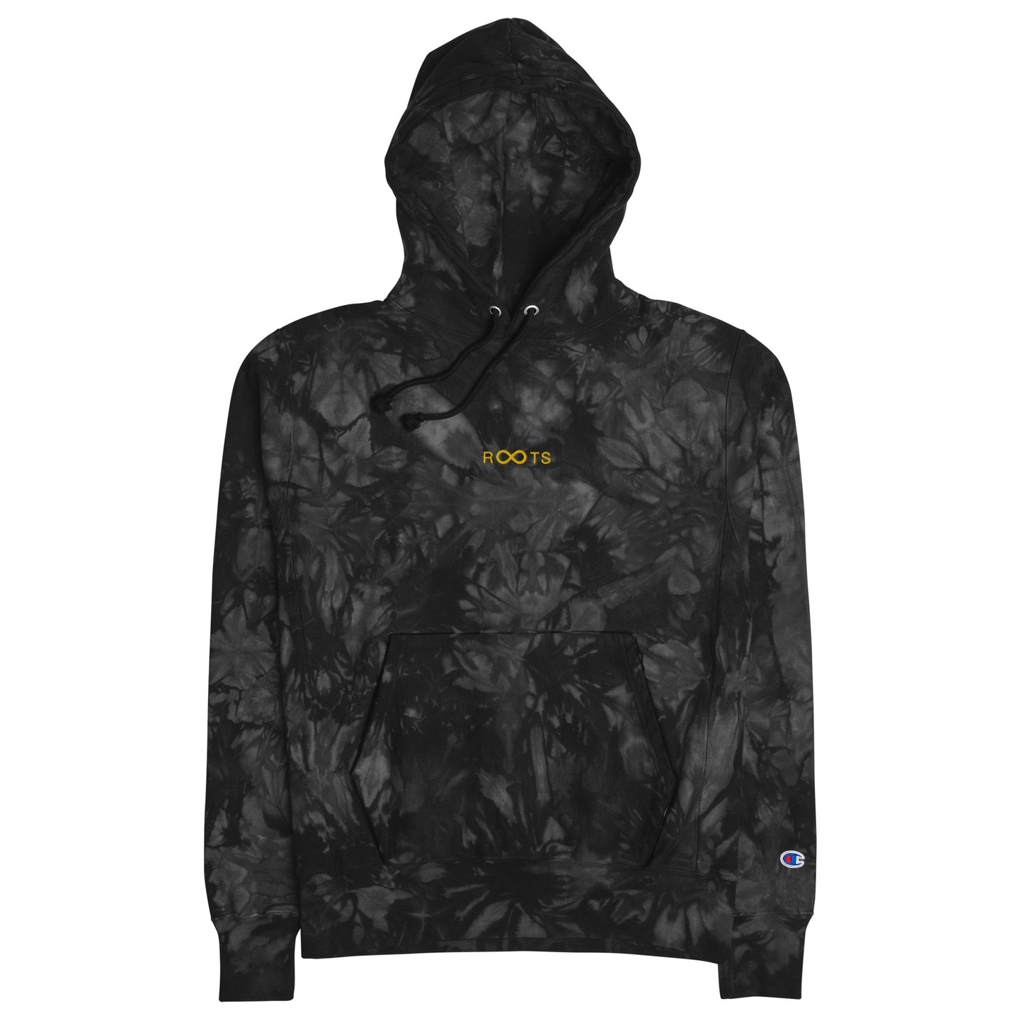 Gold Roots Are Forever Unisex Champion tie-dye hoodie